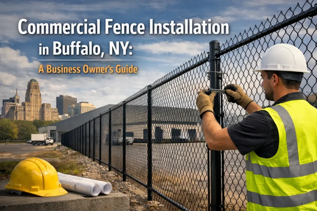 Commercial Fence Installation in Buffalo, NY: A Business Owner’s Guide