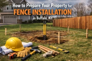 Read more about the article How to Prepare Your Property for Fence Installation in Buffalo, NY