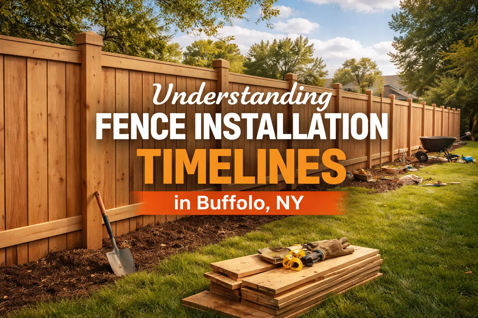 You are currently viewing Understanding Fence Installation Timelines in Buffalo, NY